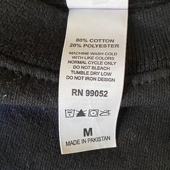 Here For The Boos Halloween Ghost graphic sweatshirt black Medium - Picture 11 of 11